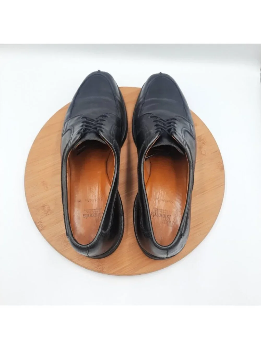 Allen Edmonds Stockbridge Mens 12 Black Split Toe Oxford Dress Sneakers USA